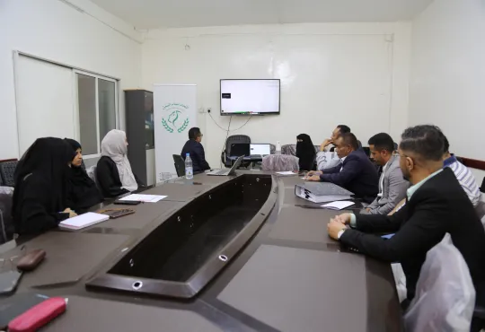 رئيسة اتحاد نساء اليمن تفتتح اجتماع متابعة تنفيذ مشروع تعزيز الوصول والوقاية لإنهاء العنف ضد النساء والفتيات